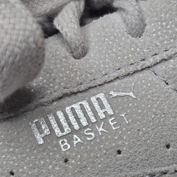 ⭐️40% Off⭐️ Puma Basket in Grigio Chiaro (Light Grey) Platform Sneakers - Picture 8 of 13
